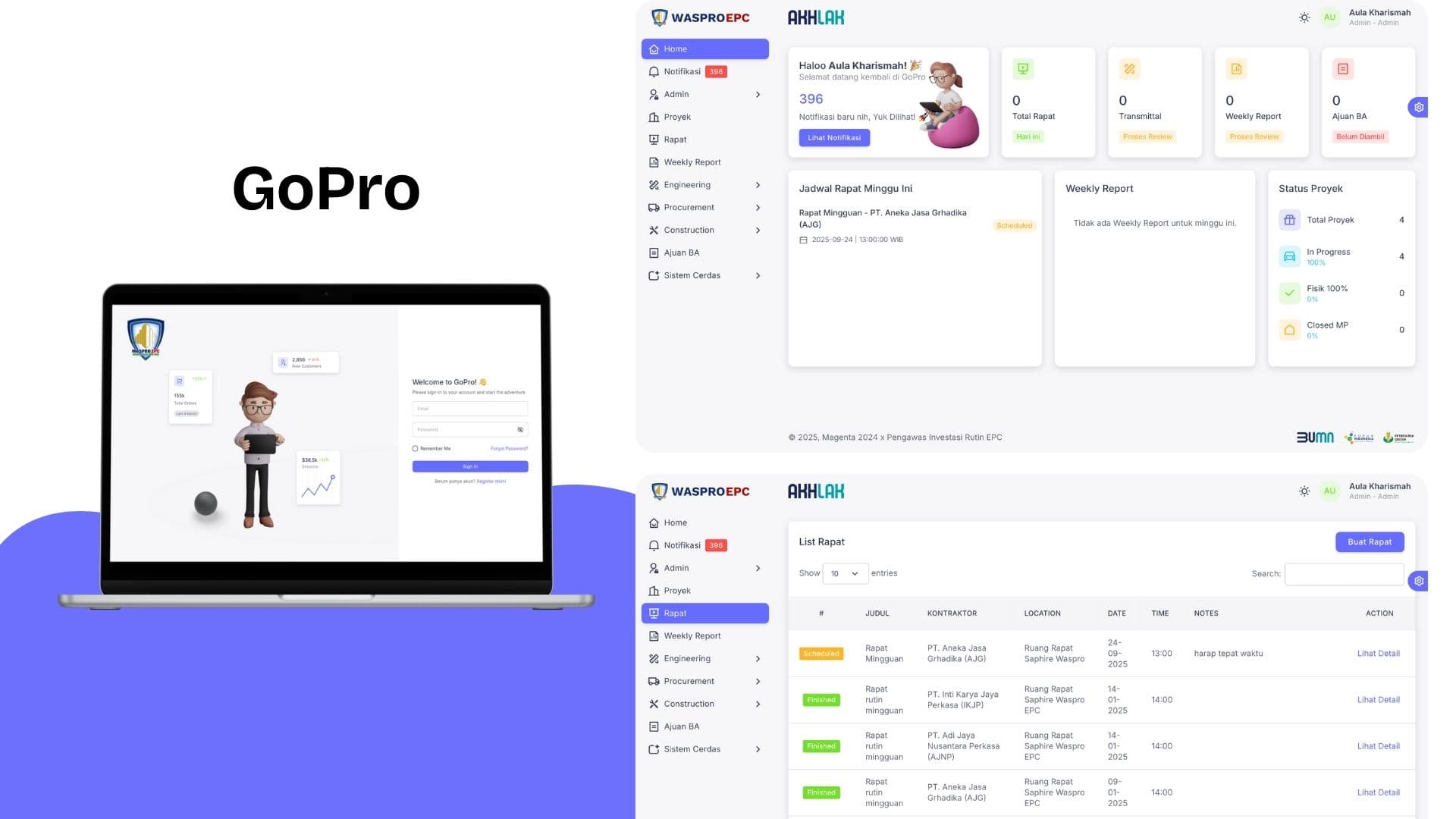 Sistem Informasi Manajemen Proyek Konstruksi